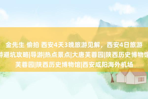 金先生 偷拍 西安4天3晚旅游见解，西安4日旅游行程见解，西安旅游避坑攻略|导游|热点景点|大唐芙蓉园|陕西历史博物馆|西安咸阳海外机场